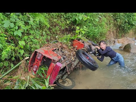 Flood Damaged Tractor RESTORED! Expert Tips Revealed
