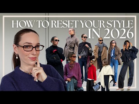 HOW TO RESET YOUR WARDROBE IN 2026 (without spending any money!) | Style & closet reset on a budget