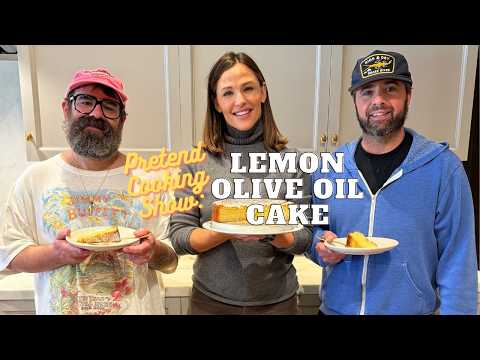 Pretend Cooking Show: Lemon Olive Oil Cake