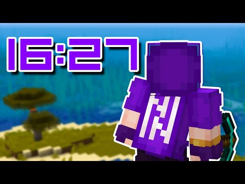 I Speedran Minecraft 1.16 In 16:27 (Top 25 Worldwide)