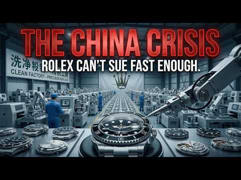 Rolex's Biggest Threat Isn't Competition, It's China
