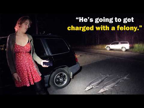 Serial Offender ARRESTED for POACHING STURGEON - Gear SEIZED