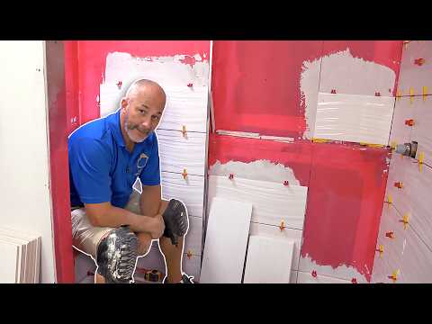 Tiling a Custom Shower From Start to Finish