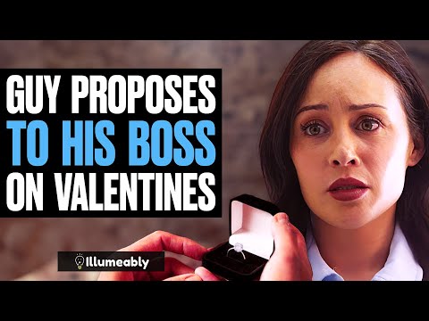 Guy PROPOSES To His BOSS On Valentine's Day | Illumeably