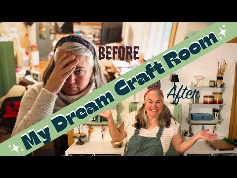 Ultimate Craft Room Makeover - The Final Reveal & Tour