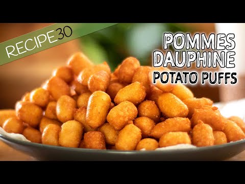 Potato Puffs or Pommes Dauphine