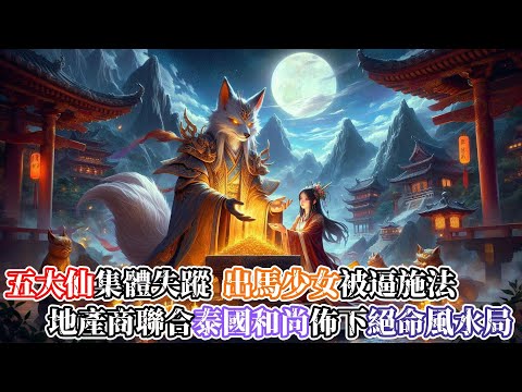 【東北民俗靈異】供奉狐仙的香堂被砸，東北五大仙集體失蹤…出馬少女被迫為惡人製造惡毒法器，施展邪法…狐仙暗中守護，地產大佬竟聯合泰國和尚，逼迫出馬少女擺下絕命的風水局… |神秘傳說|靈異故事|懸疑驚悚