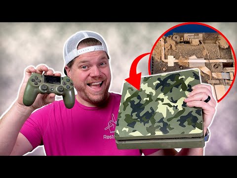 EXTREME Smoke and Dust Damaged PS4 Slim - Restored(ish)