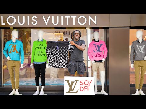 Selling Obviously Fake Designer In Front Of Designer Stores