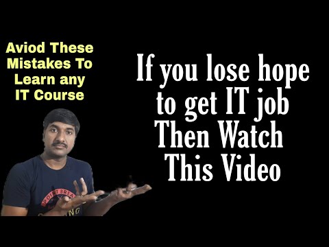 4 Mistakes should avoid when Learning any IT Course | How to learn coding entry level programmer