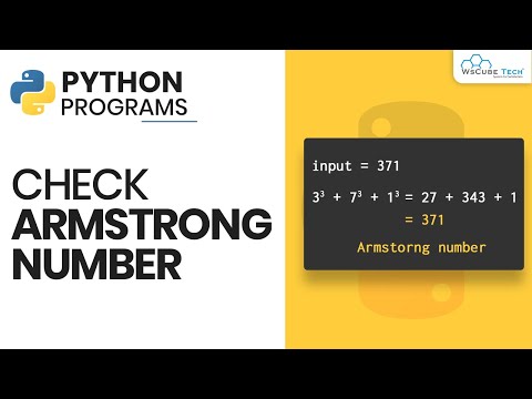Python Program to Check If the Number is Armstrong or Not?