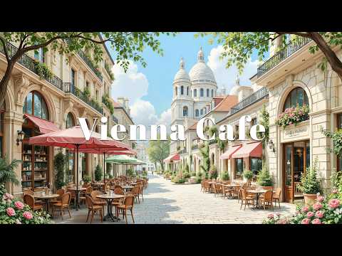 Vienna Jazz Cafe ☕ Calm European Ambience for Focus & Relax