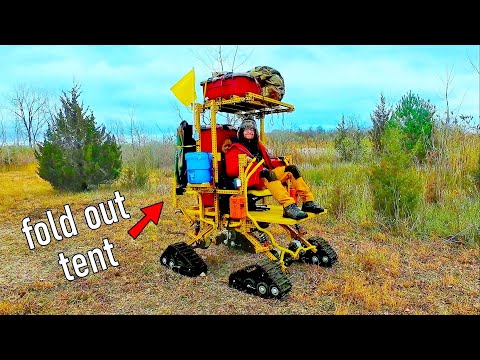 Building an Electric Rover From Scratch - Full Build + Overnight Camping Adventure