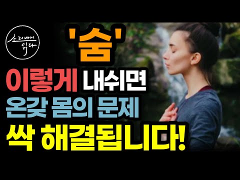 인생을 바꾸는 놀라운 호흡의 힘! / 이렇게 숨 쉬세요! 온갖 몸의 문제 싹 사라집니다! / 호흡력 높이는 법 / 호흡의 힘 / 책읽어주는여자 SODA's 건강 오디오북