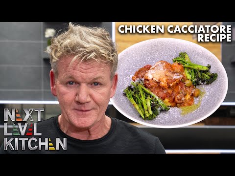 Gordon Ramsay Cooks Up an Easy Chicken Cacciatore Recipe