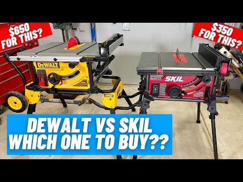 Skil vs DeWALT  ||  Side By Side Comparison