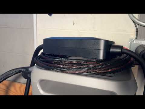 Connections to Anker F3800 Plus for pass-through charging. 