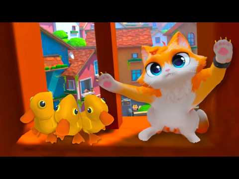 Building Secret PENTHOUSE APARTMENT For The Ducklings! - I Am Cat VR