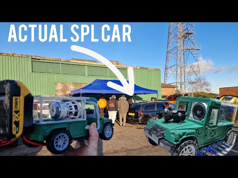 TINIEST SUBWOOFER VS REAL CARS. B2 AUDIO RC2 IN COMPETITION!!