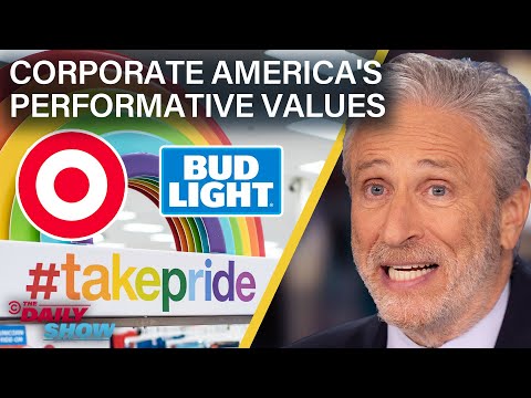 Jon Stewart Smashes the Myth of Corporate Morality in Pride, BLM, and Beyond | The Daily Show
