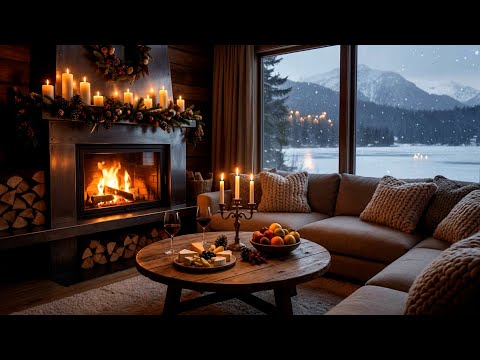 Frank Sinatra, Nat King Cole, Bing Crosby, Dean Martin 🎄 Old Christmas Carols by the Fireside #1