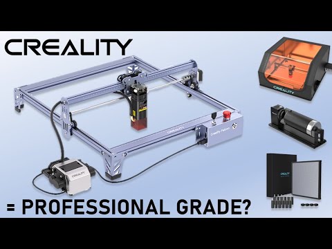 Creality Falcon Pro - Setup, Tips, and Tricks | Is it ready for professional work?