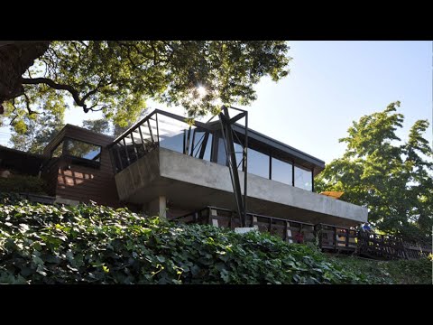 The Jacobsen and Polin Houses by John Lautner. Complete overview and walkthrough