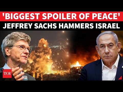 'Beware Of Warmonger Israel': Jeffrey Sachs Big Message Amid Iran-U.S. Ceasefire | Watch
