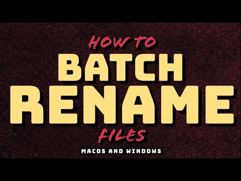 File Name Chaos? Batch Rename Like a Pro!