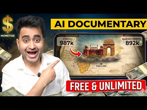 AI Documentary Video Making Tutorial ✅ | Free Text To Video AI Tool!