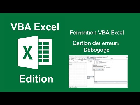 Formation VBA Excel - Gestion des erreurs / Débogage