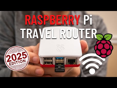 Turn Your Raspberry Pi Into a Travel Router (RaspAP) (2025 Edition!) with Captive Portal workarounds