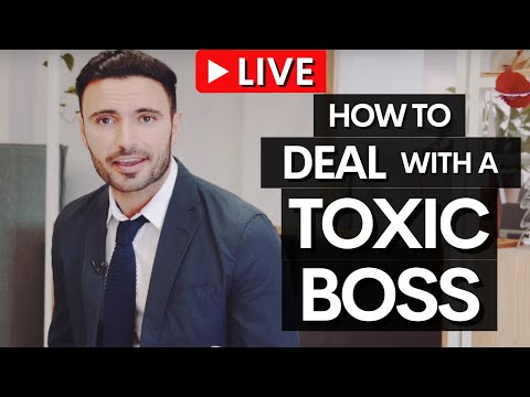 How To Deal With A Toxic Boss