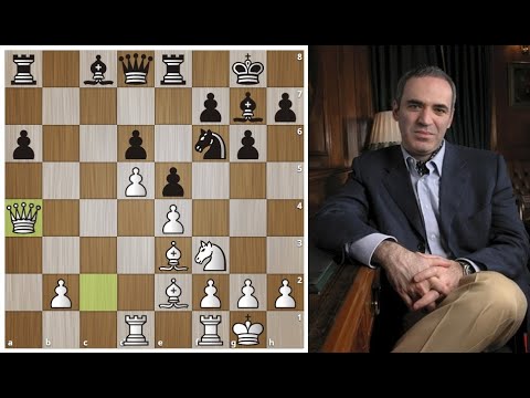 Гарри Каспаров в Староиндийской переигрывает Иванчука! Шахматы.