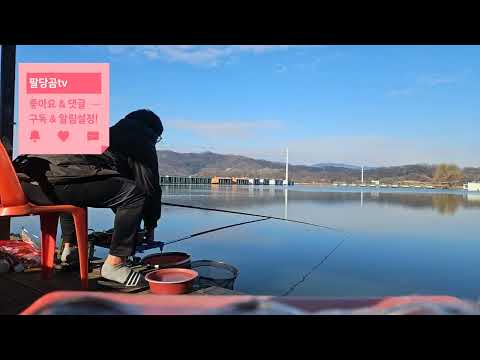 양평오빈낚시터 오늘도 도전?