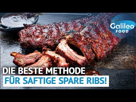 Die perfekten SPARE RIBS? Welche Methode macht die besten Rippchen in Rekordzeit? | Galileo Food