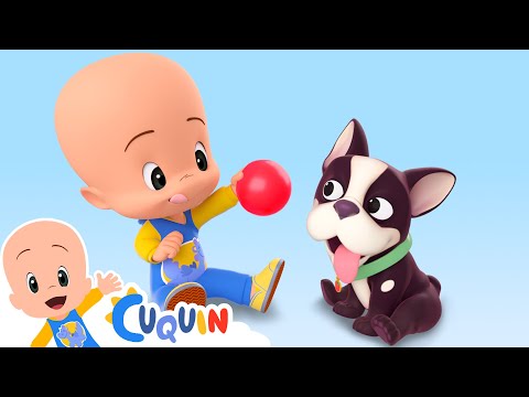 A walk with my dog | Cleo & Cuquin Educational Videos for Children