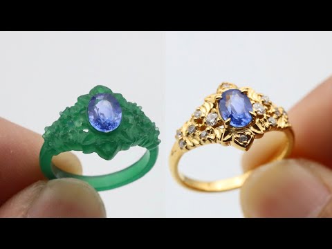 how to make jewelry out of wax - making engagement ring from wax
