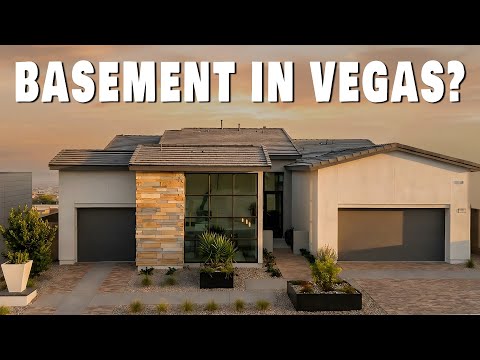 A $1.7M Toll Brothers Home With a Basement?! Las Vegas Luxury Tour