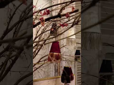 A playful way to reimagine our pleated lamp shades 🎄 #nostalgia #christmas