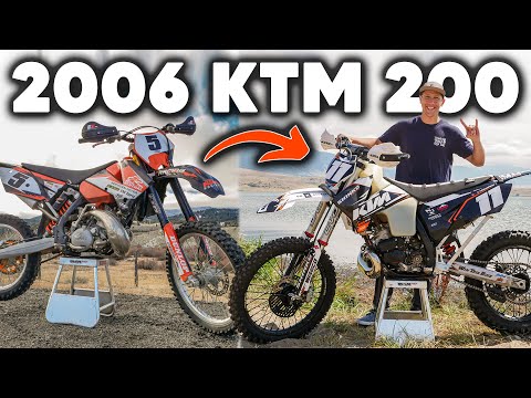 The Incredible Story of an 18-Year-Old KTM 200