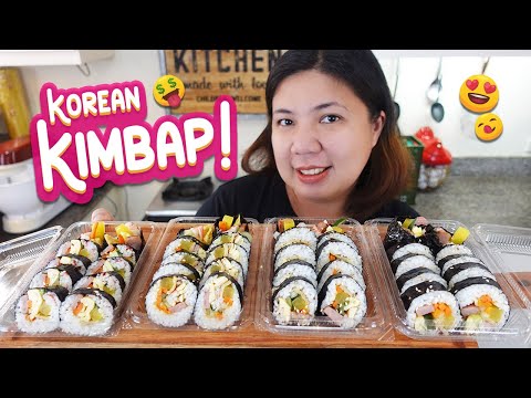 KIMBAP pang Negosyo Recipe with Costing