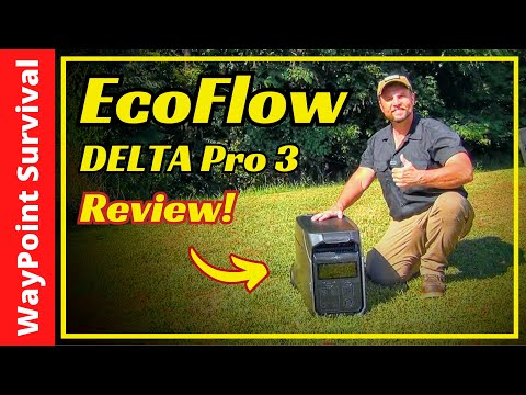 EcoFlow DELTA Pro 3 Solar Generator Review – 4 kWh Expandable Power Station (Ultra-Quiet, UPS-Ready)