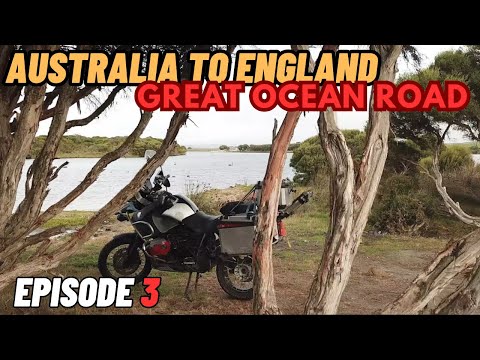 Around the world on a motorcycle - Great ocean road to Adelaide - ep3