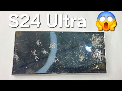 Samsung galaxy S24 Ultra Restoration ✨️ 👌  screen replacement 😱
