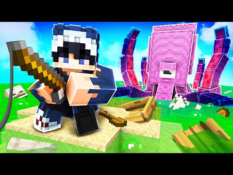 Minecraft on a DESERT ISLAND... (WATER = TOXIC)