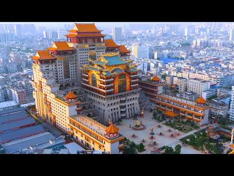 Explore China's Mysterious Palace with 500-Ton Bronze Buddha Inside!