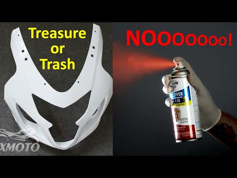 Trash or Treasure: '05 GSX-R750 DIY Rattle Can Spray Paint