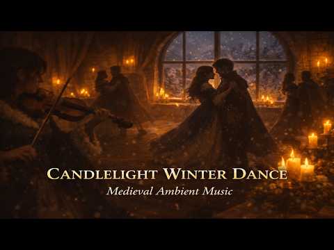 Candlelight Winter Dance | Medieval Violin Ball Music for Winter, Relaxation & Fantasy
