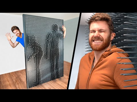 XXL-Nagelbrett - Abdrücke in Menschengröße!